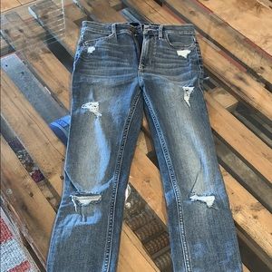 Hollister ultra high waisted jeans